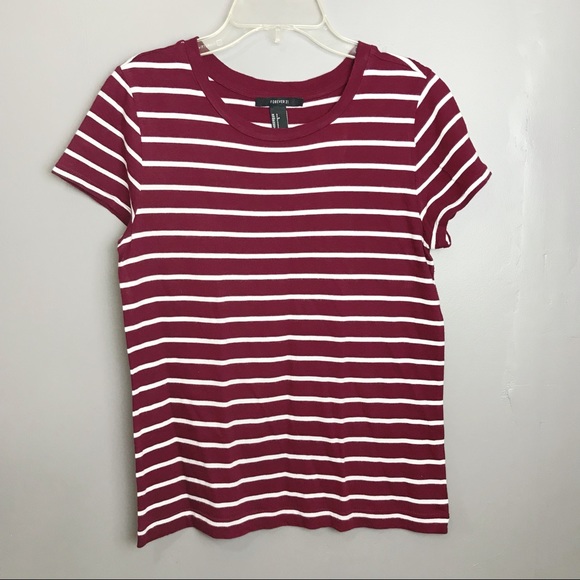 Forever 21 Women’s Small striped shirt - Picture 1 of 3